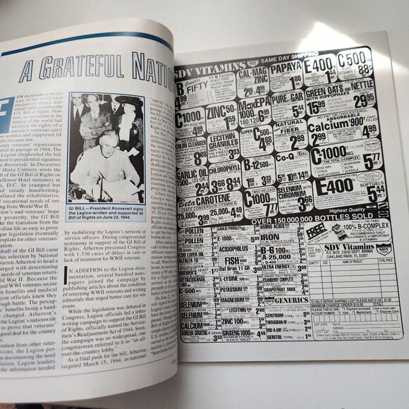 The American Legion Magazine World War II Commemorative Issue September 1991 - Picture 8 of 10